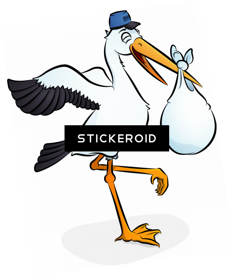 Stork Animals - Portable Network Graphics Clipart (805x951), Png Download