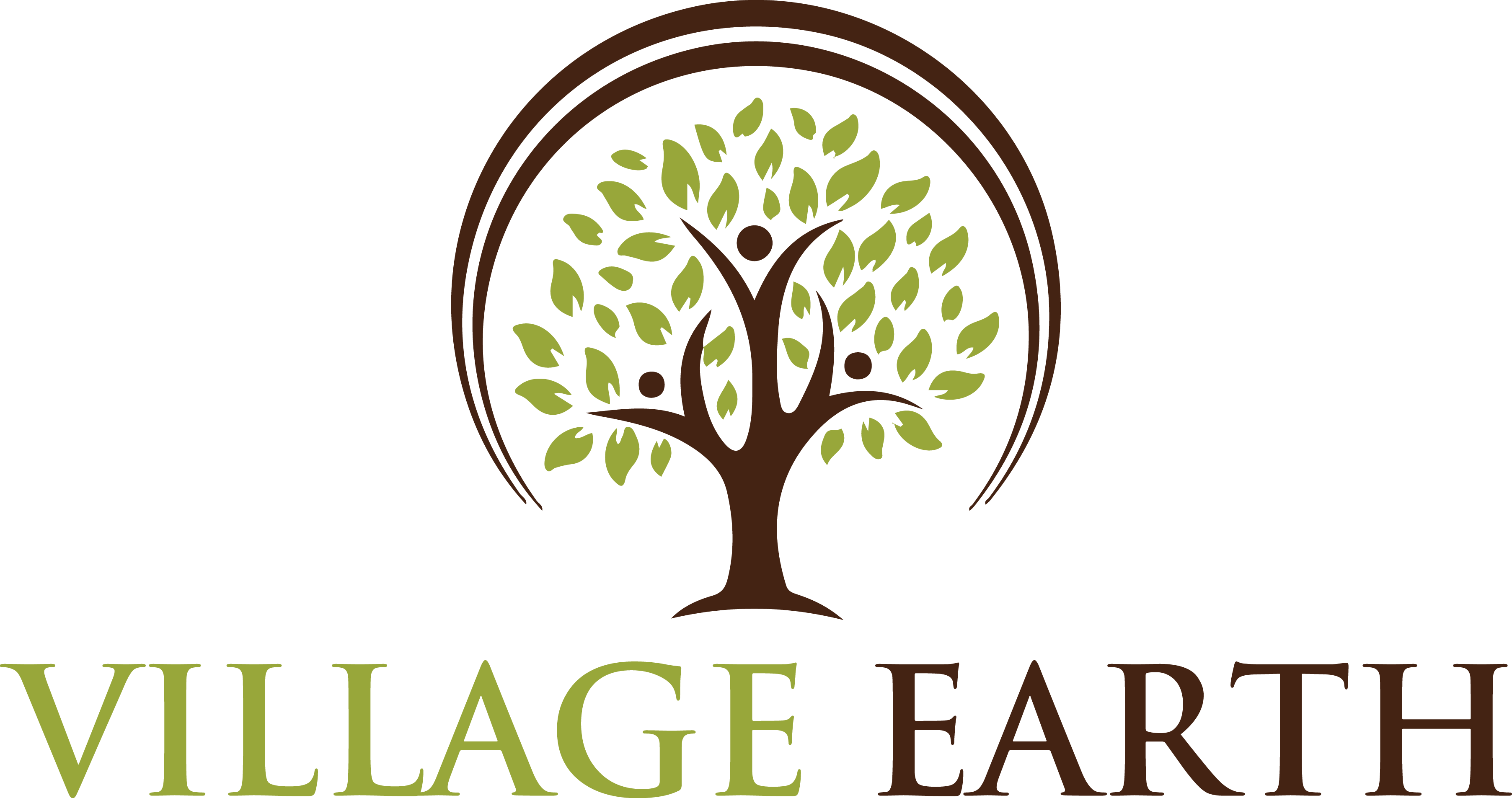 Village Earth Logo - Awaken Health Solutions Clipart (3609x1905), Png Download