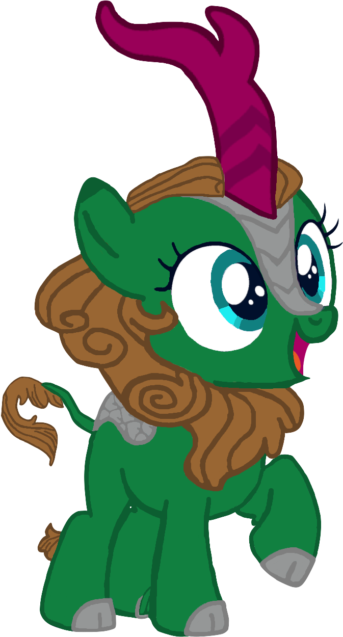 Portal Glow Is The Daughter Of Chancellor Neighsay - Cartoon Clipart (687x1264), Png Download