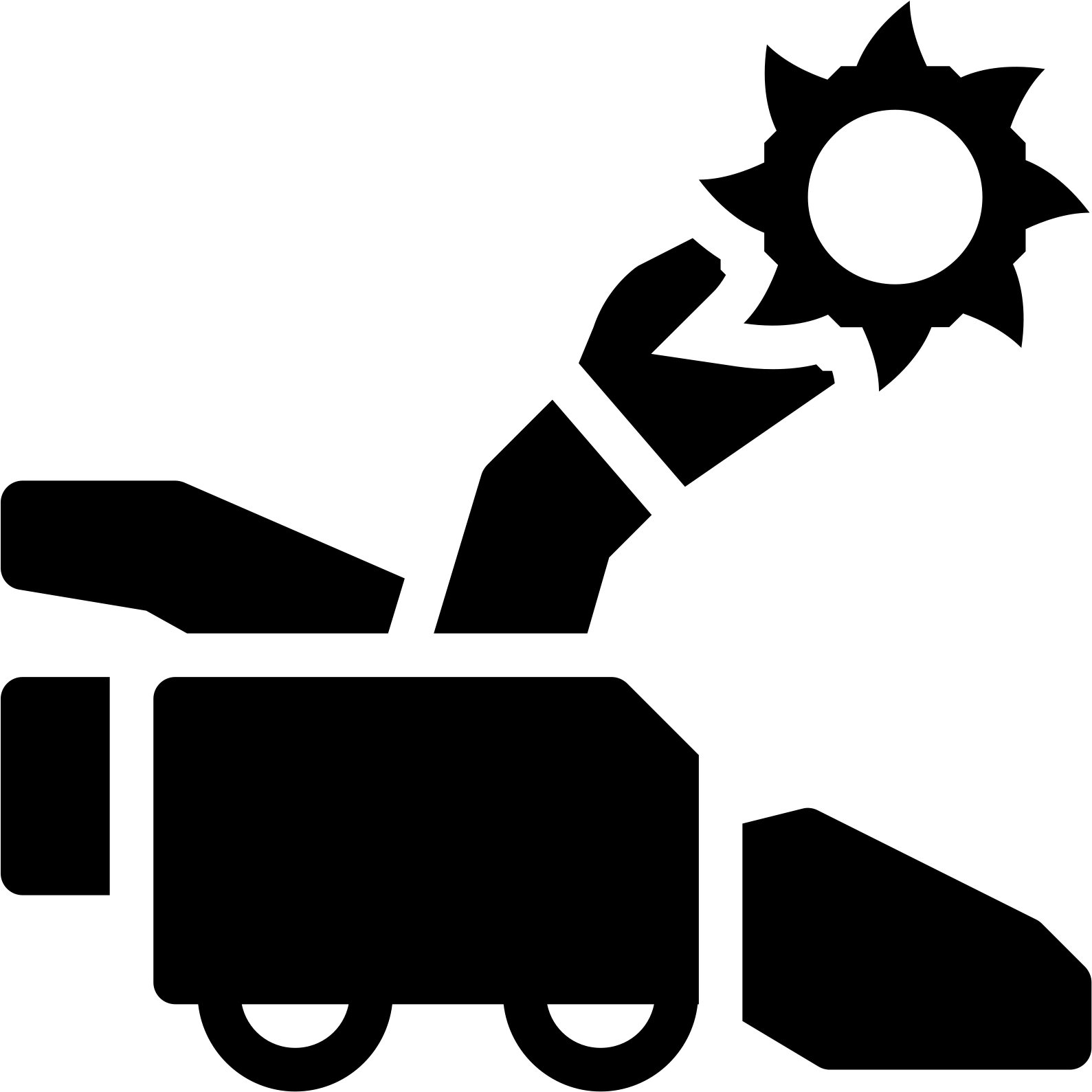 Continuous Miner Filled Icon - Starter Clipart (1600x1600), Png Download