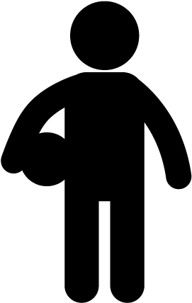 Dodge Ball - Free Material - Pictogram - Dodgeball Icon Png Clipart (640x480), Png Download