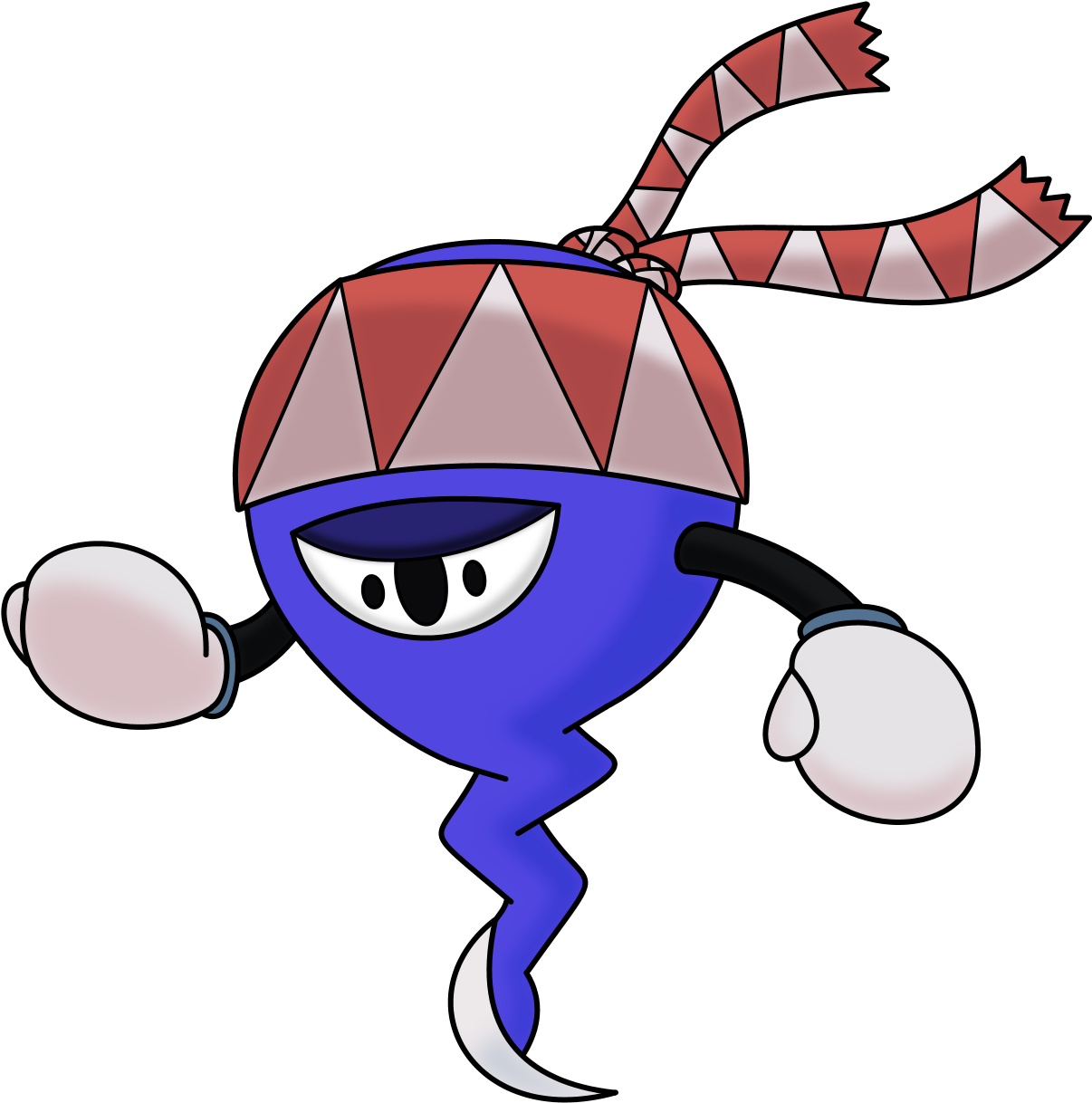 Blind Warrior Clipart (1250x1250), Png Download