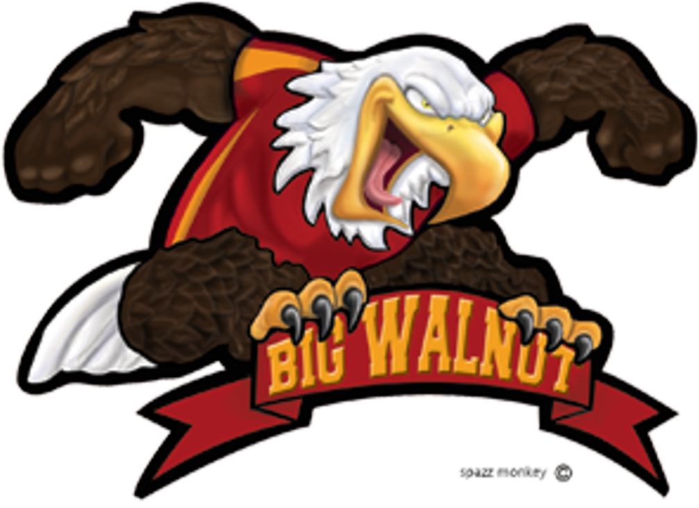Big Walnut Eagles Clipart (1024x741), Png Download