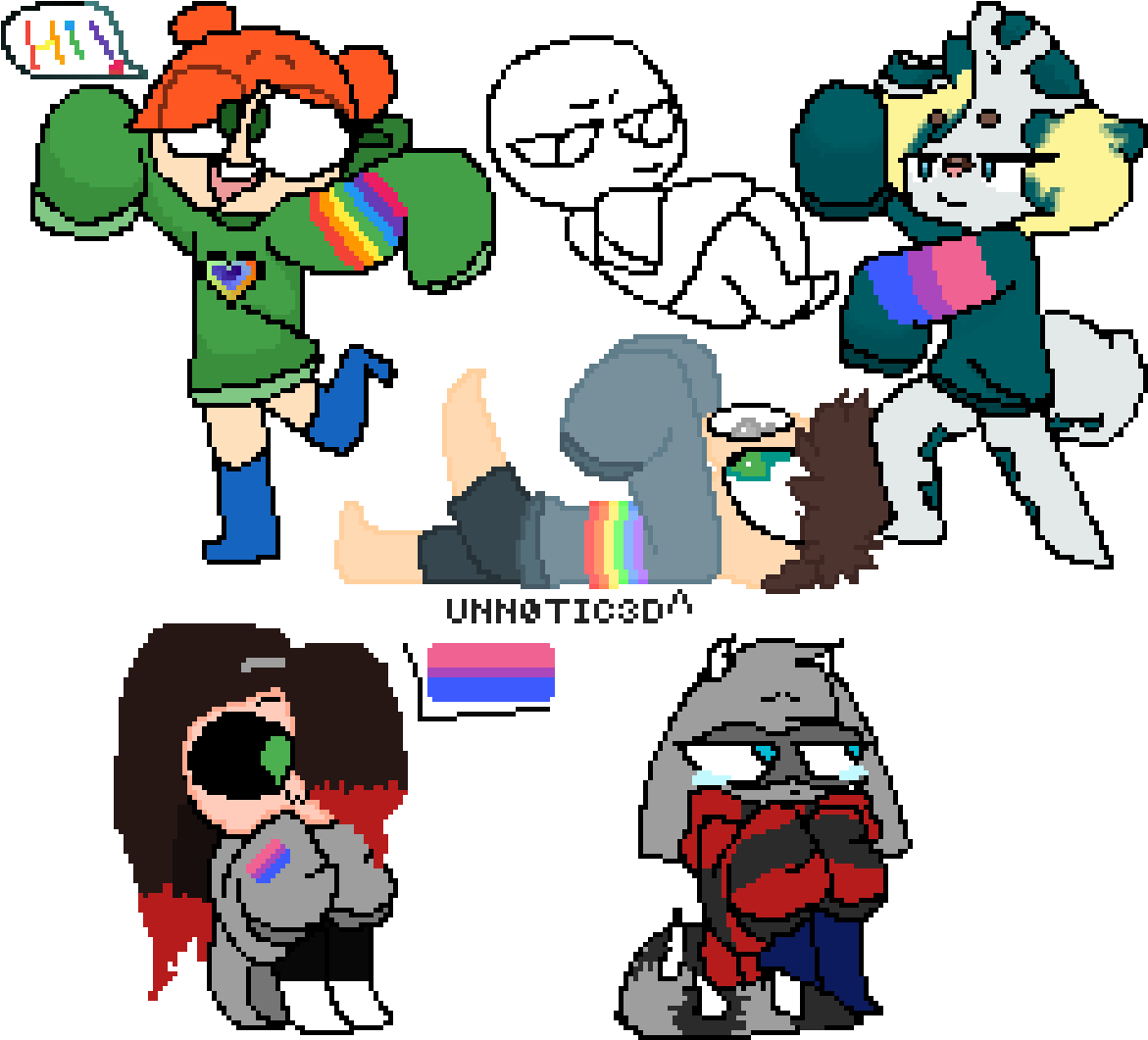 Gay Pride - Cartoon Clipart (1180x1070), Png Download