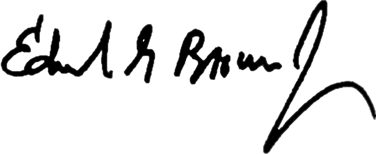 Signature Of California Edmund G - Jerry Brown Clipart (1280x525), Png Download