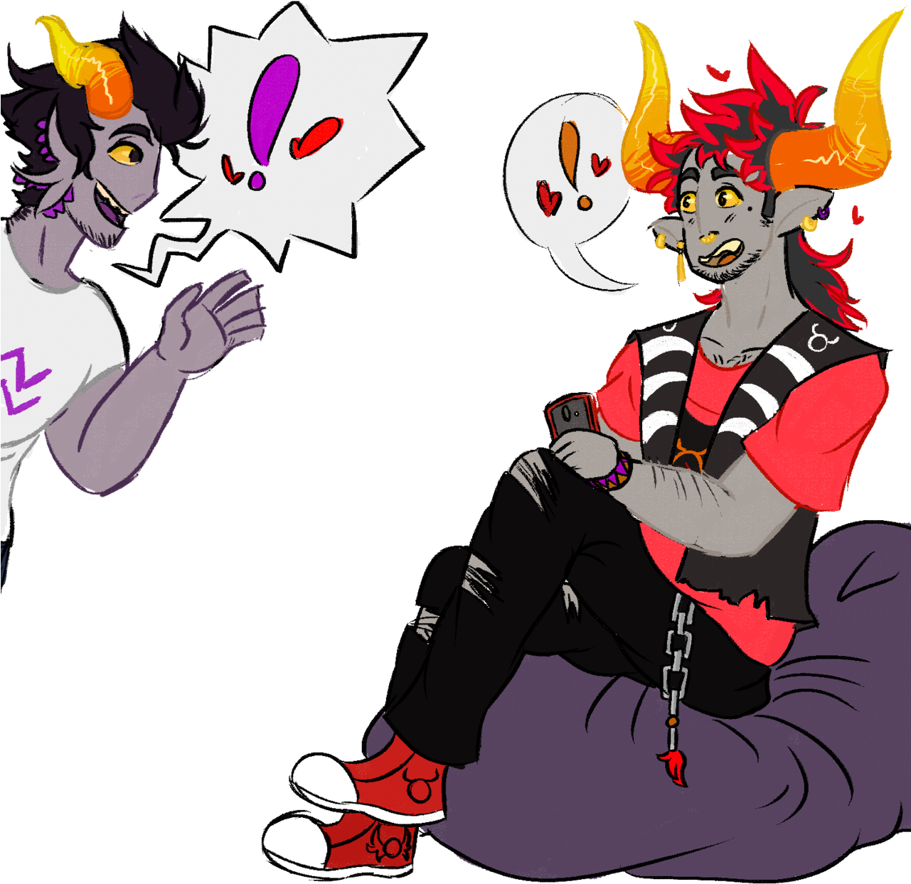 But What If Rufioh Had A Mullet And Was Sitting - Rufioh Clipart (1280x1280), Png Download