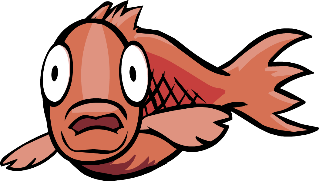 Some Days We All Just Feel Like Mullet Transparent - Cartoon Clipart (1052x598), Png Download