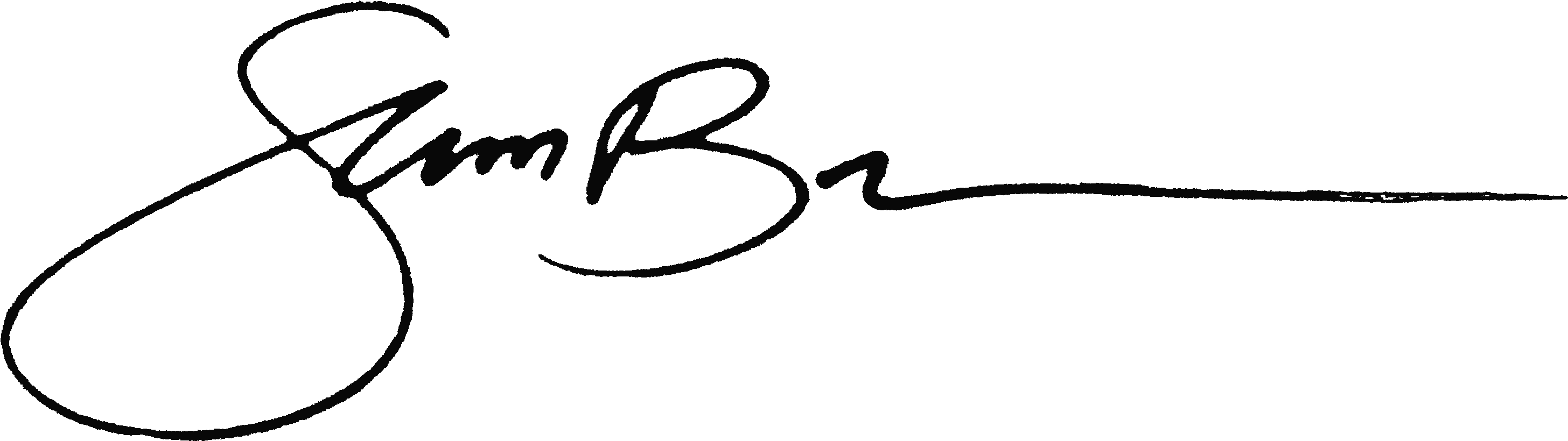 Sam Billington - Line Art Clipart (3455x952), Png Download