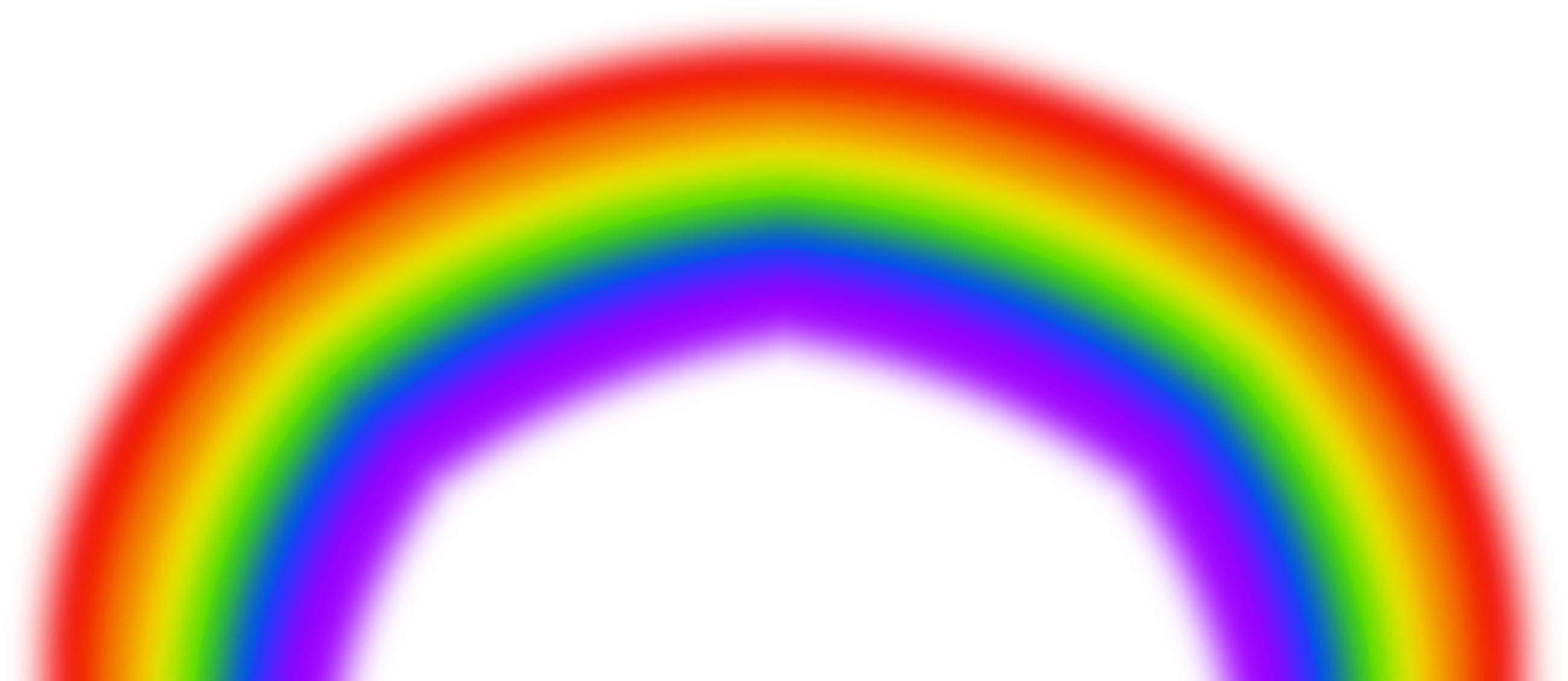 Rainbow Clip Art Image Free Download Ud83e Udd37 Cowboy - Rainbow Arc Shape - Png Download (2720x1235), Png Download