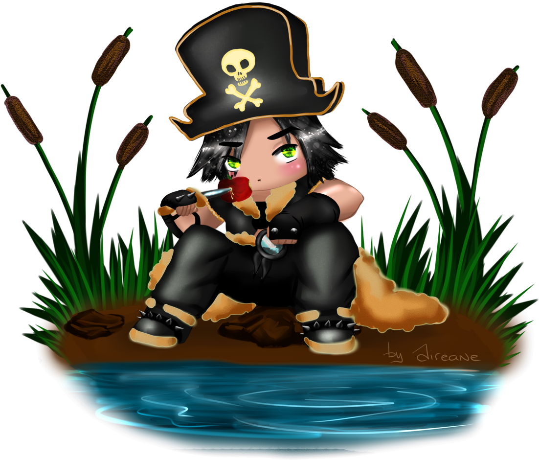 Shy Stalker For Shelmeny - Illustration Clipart (1246x1000), Png Download