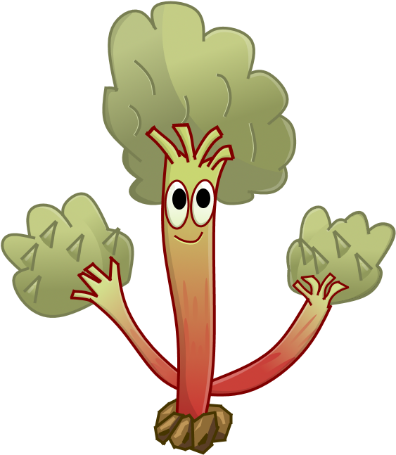Rhubarb Hd - Pvz Rhubarb Clipart (677x711), Png Download