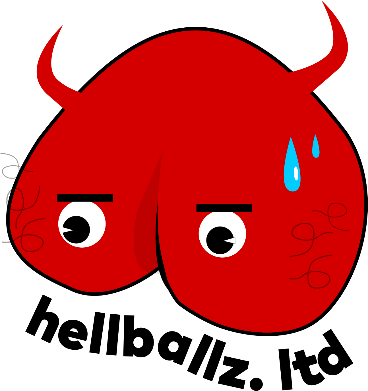 Hellballz Ltd Logo Idea Clipart (1800x1529), Png Download
