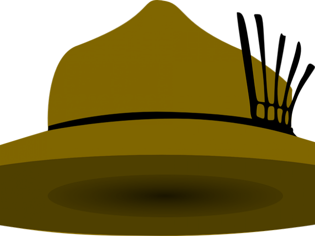 Straw Hat Clipart Topi - Farmer Hat Clip Art - Png Download (640x480), Png Download