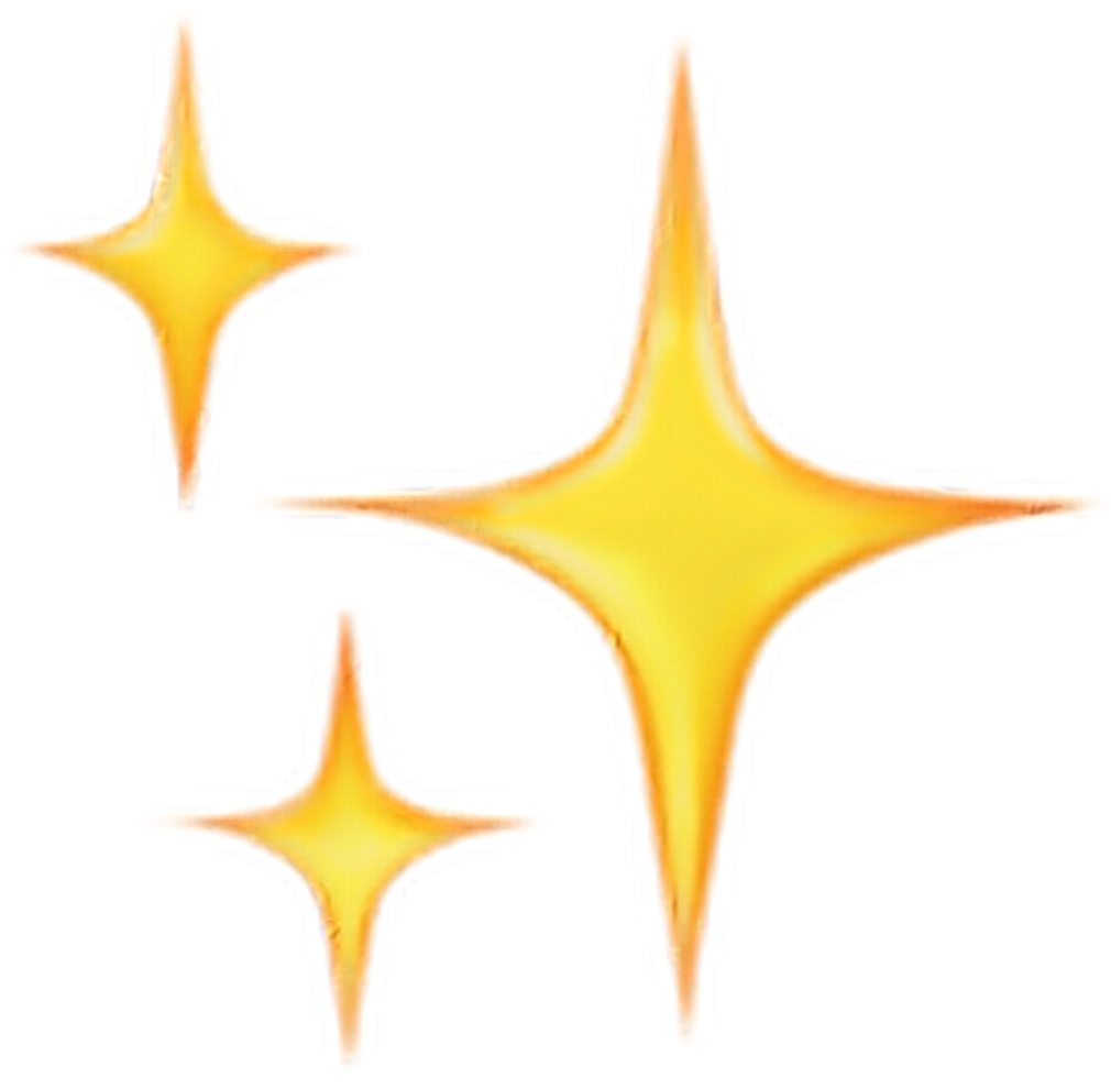 Emoji Sparkles Clipart (1024x1024), Png Download