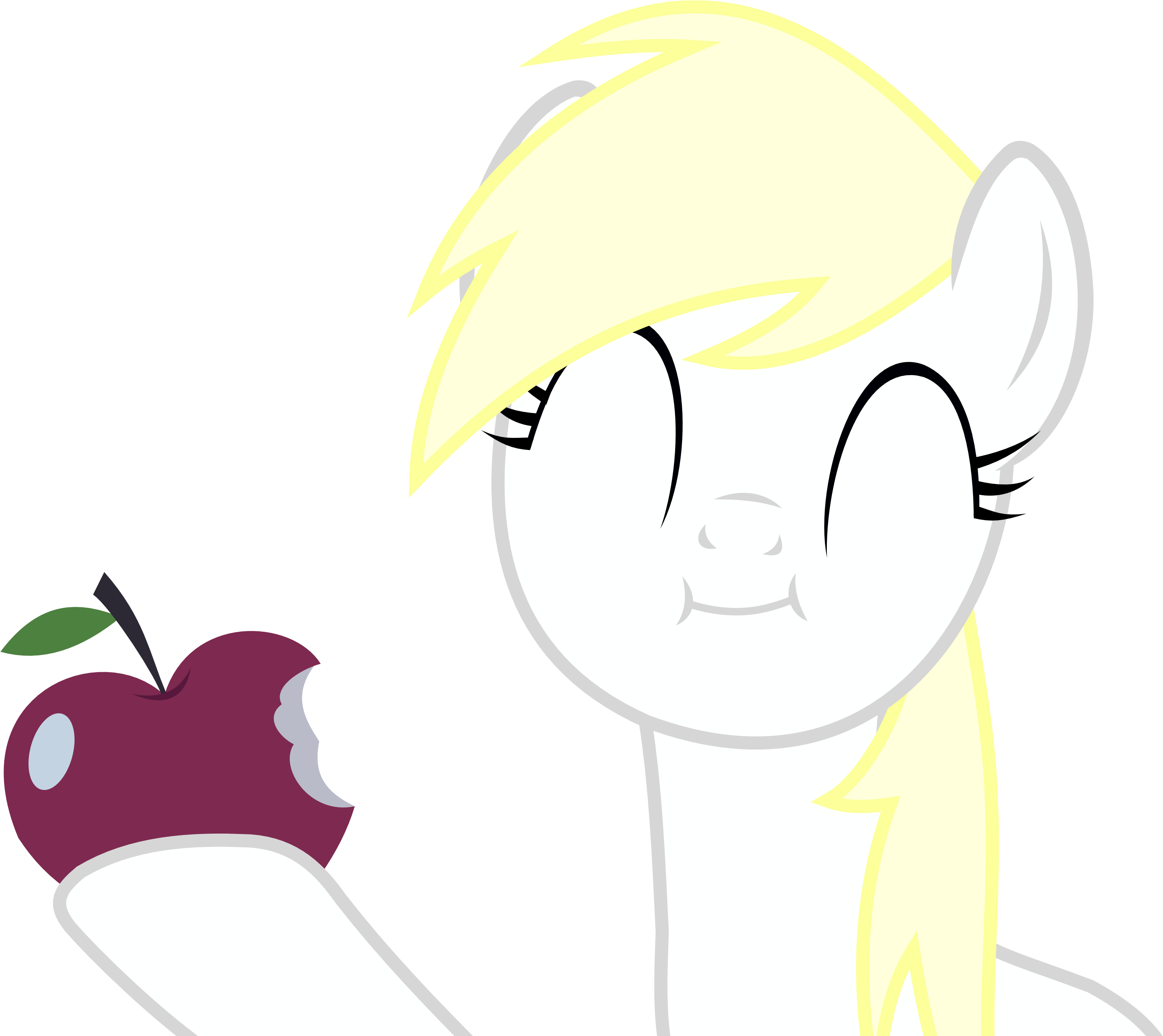 Svg Library Apple Artist Accu Chewing Earth Pony - Portable Network Graphics Clipart (1157x1024), Png Download