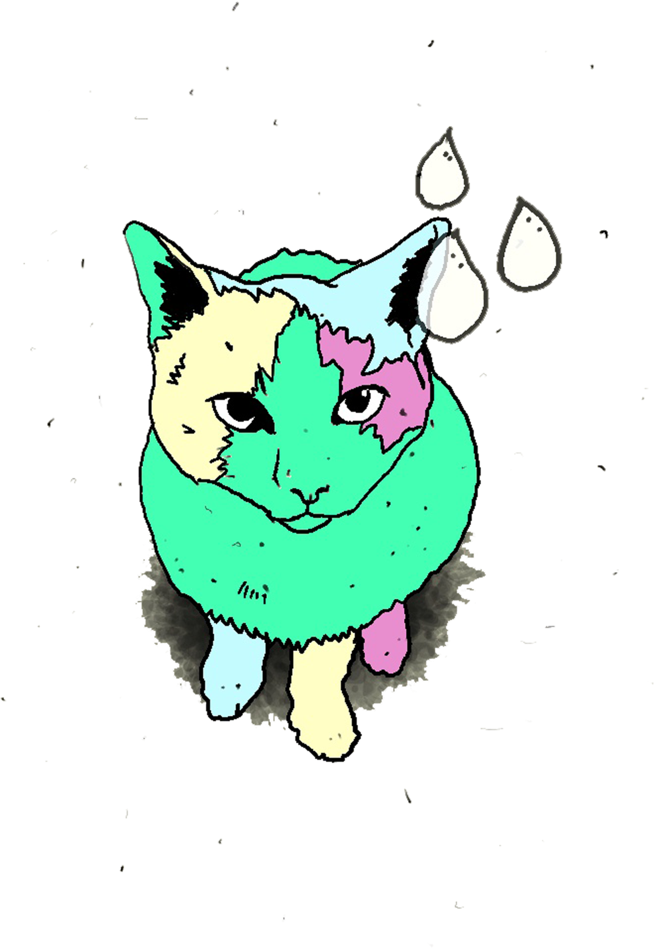 Cat Clipart (1792x2048), Png Download