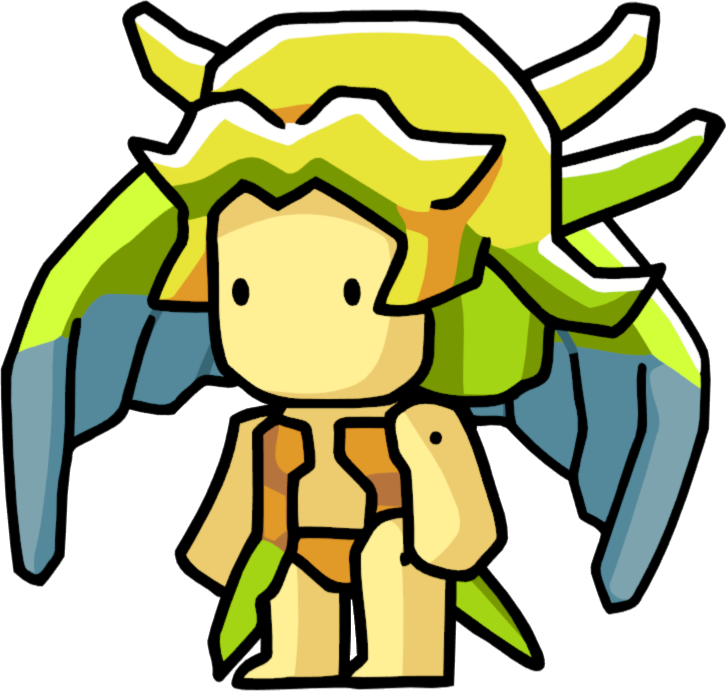 Sirensu - Scribblenauts Spring Heeled Jack Clipart (726x691), Png Download