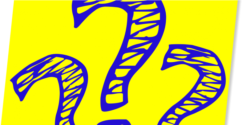 Software Management Consultants, Inc - Question Marks Yellow Png Clipart (930x406), Png Download