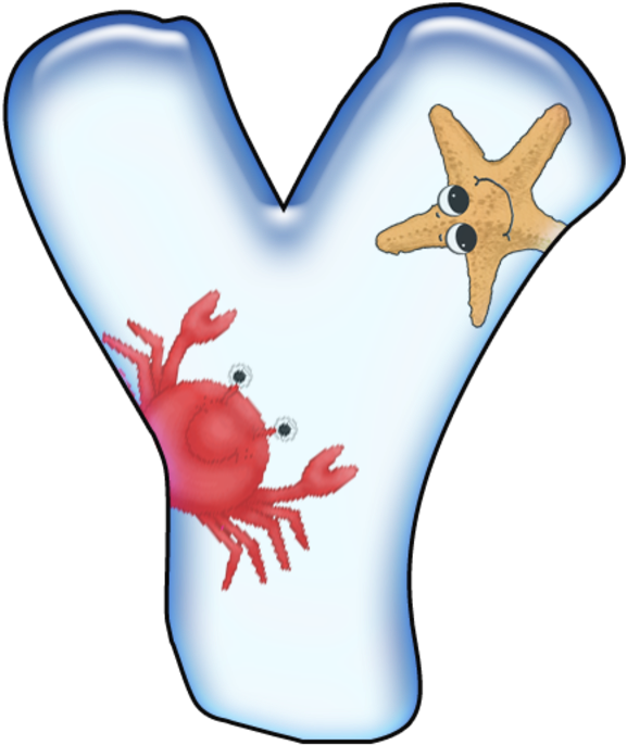 *✿**✿*y*✿**✿* Bubble Letters, - Letter Clipart (800x800), Png Download