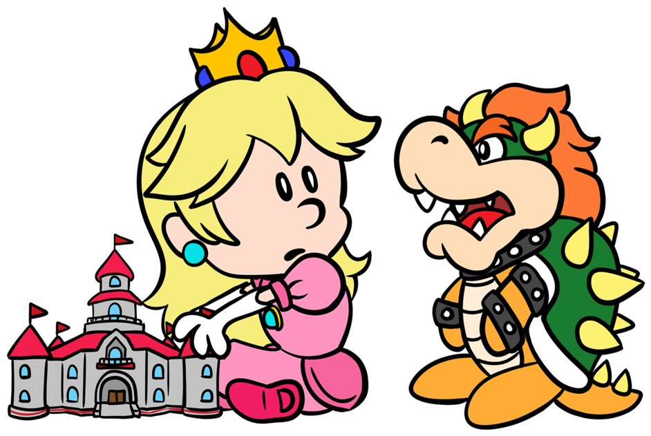 Your Princess Is In Another Castle Clipart (1000x1000), Png Download