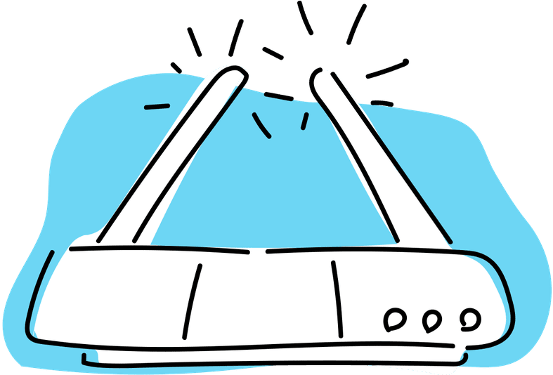 Networking Clipart Home Network - Computer Network - Png Download (800x533), Png Download