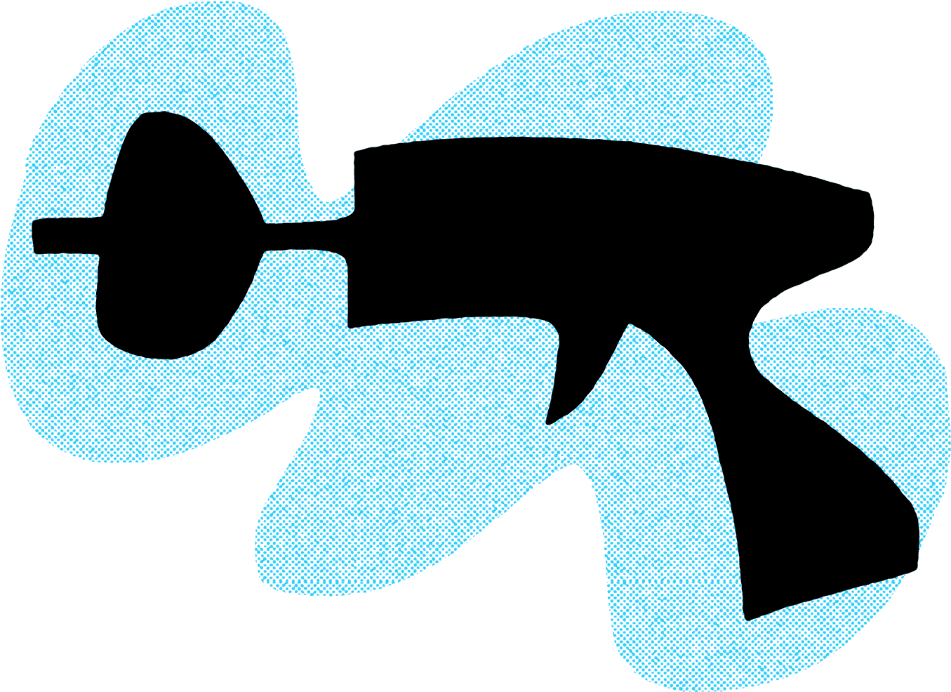 Personal Protection For The Modern Age - Raygun Clipart (1400x1050), Png Download