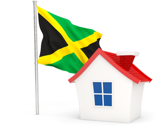 Download Flag Icon Of Jamaica At Png Format - Flag Malaysia With House Clipart (640x480), Png Download