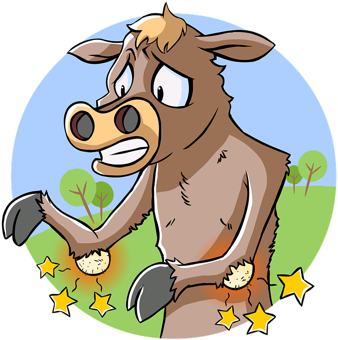 Agribusiness, Agriculture, Livestock, Animal Disease - Animal Disease Animated Clipart (640x640), Png Download