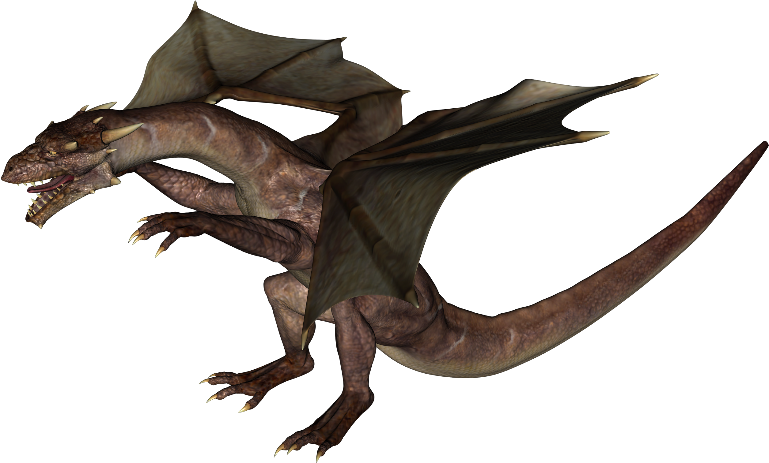 Dragon Png Transparent Image - Dragon Png Clipart (2600x1630), Png Download