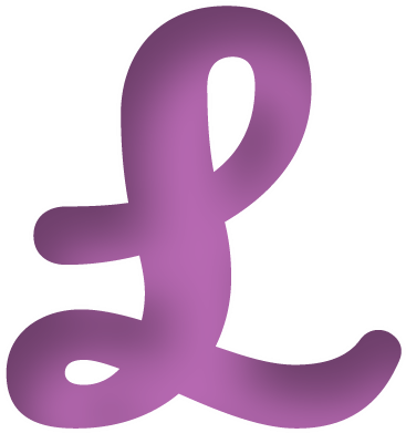 Alfabetos Letter C, Shades Of Purple, Los Tipitos, - Cursive Clipart (634x577), Png Download
