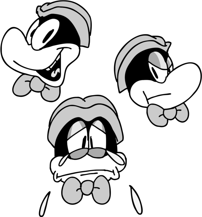 Flip Drawing Cartoon Banner Freeuse - Drawing Clipart (894x894), Png Download