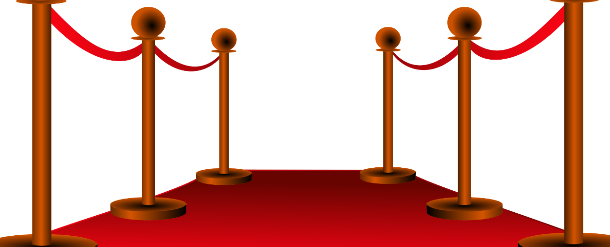 Red Carpet Clipart Transparent - Transparent Red Carpet Clipart - Png Download (1244x505), Png Download