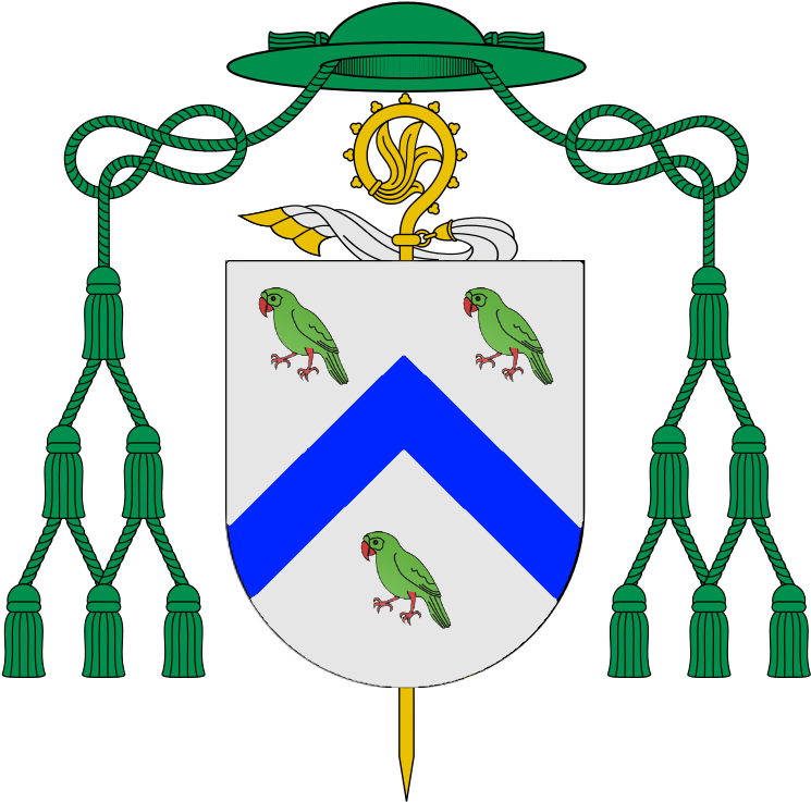 Coat Of Arms Godefridus Rycx - Bishop Barres Coat Of Arms Clipart (800x749), Png Download