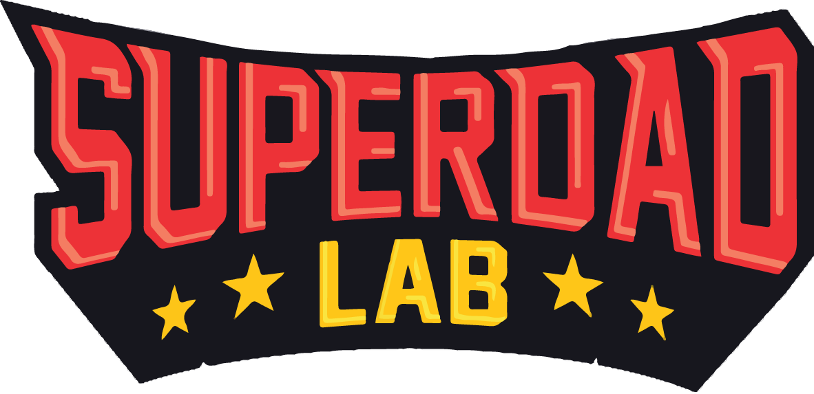 Superdad Lab Clipart (1182x573), Png Download