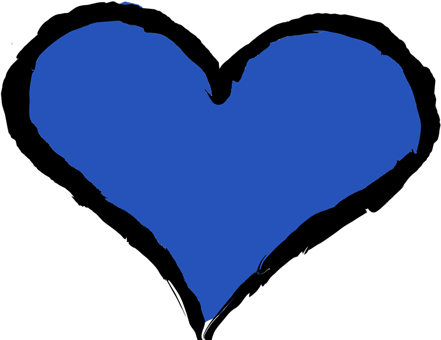 Creative Eco-village Stockholm, Sweden - Blue Heart Clipart (1024x1024), Png Download