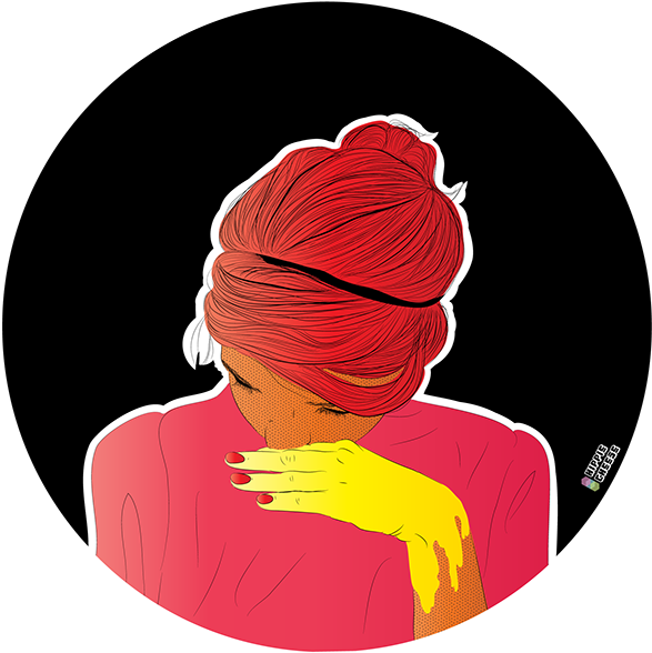 Itchy Nose - Circle Clipart (600x600), Png Download