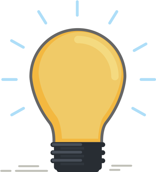 Helpful Information - Incandescent Light Bulb Clipart (775x594), Png Download