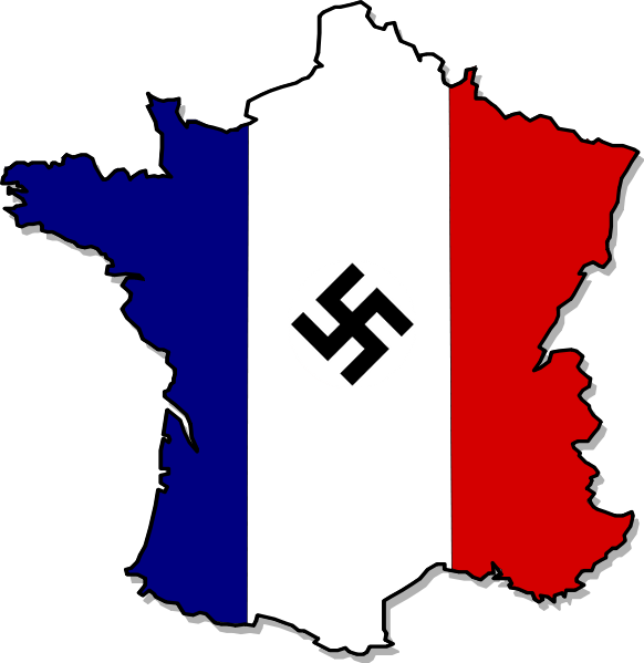 Edit - - France Map Flag Vector Clipart (582x599), Png Download