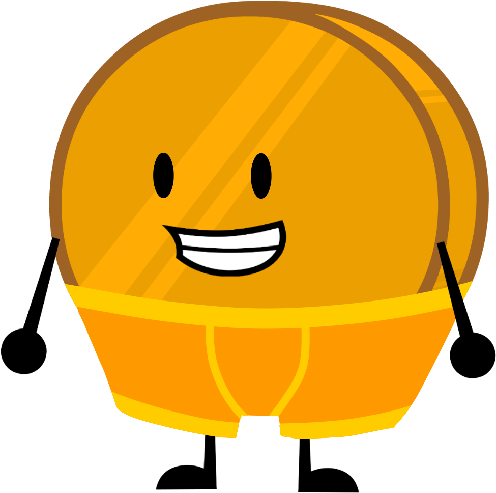 Coiny Underpants - Bfdi Firey Underwear Clipart (1200x1200), Png Download