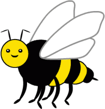 Bee Clipart Animation - Bee Gif Transparent Background - Png Download (640x480), Png Download