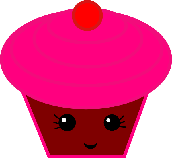 Pink Happy Svg Clip Arts 600 X 551 Px - Png Download (600x551), Png Download