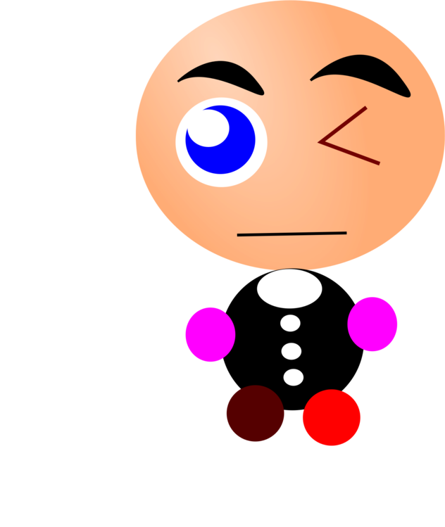 Bold Nose Clipart (632x749), Png Download