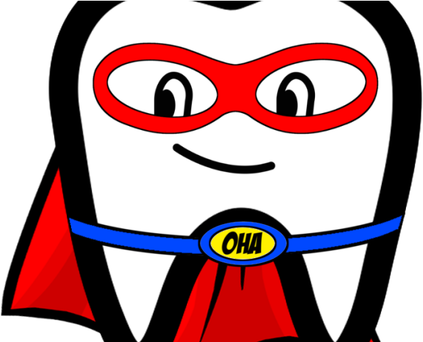 Teeth Clipart Superhero - Clip Art - Png Download (640x480), Png Download
