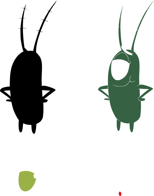 Ads By Google - Plankton 2 Clipart (500x635), Png Download