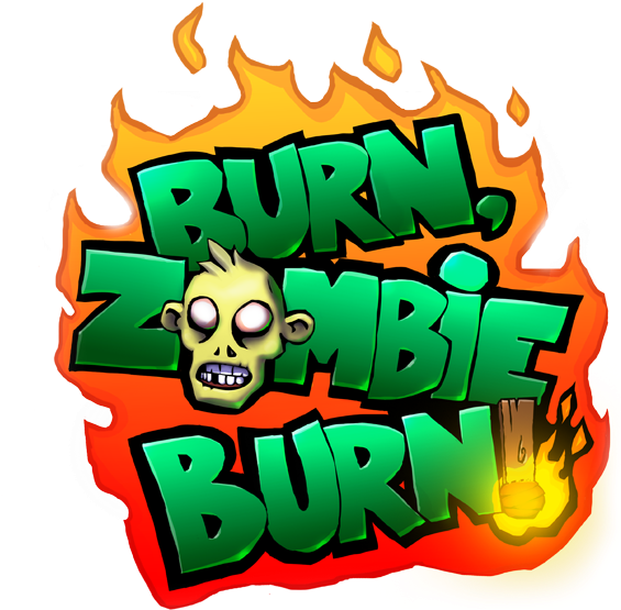 Burn Zombie Burn (pc) Clipart (640x613), Png Download