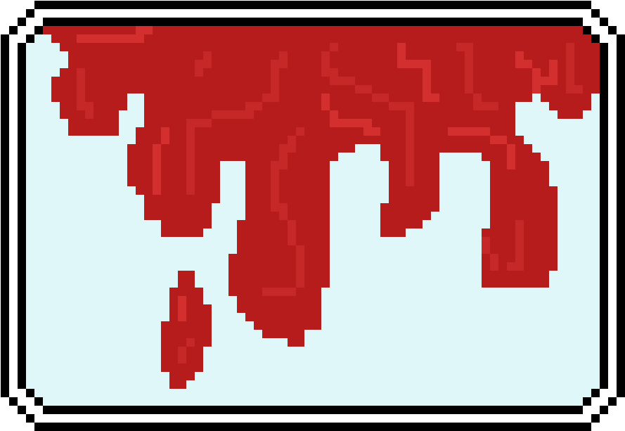 Self Interpretation Red Dripping Liquid Clipart (1200x1200), Png Download