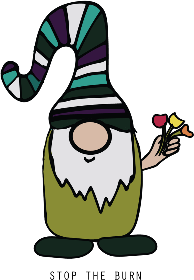 Gnome Logos Stoptheburn -06 Clipart (1000x981), Png Download