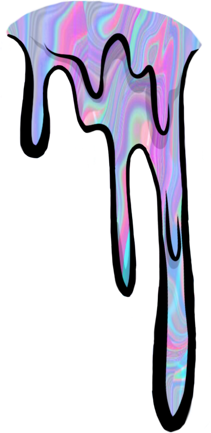 Drippy Halo Png Clipart (480x911), Png Download