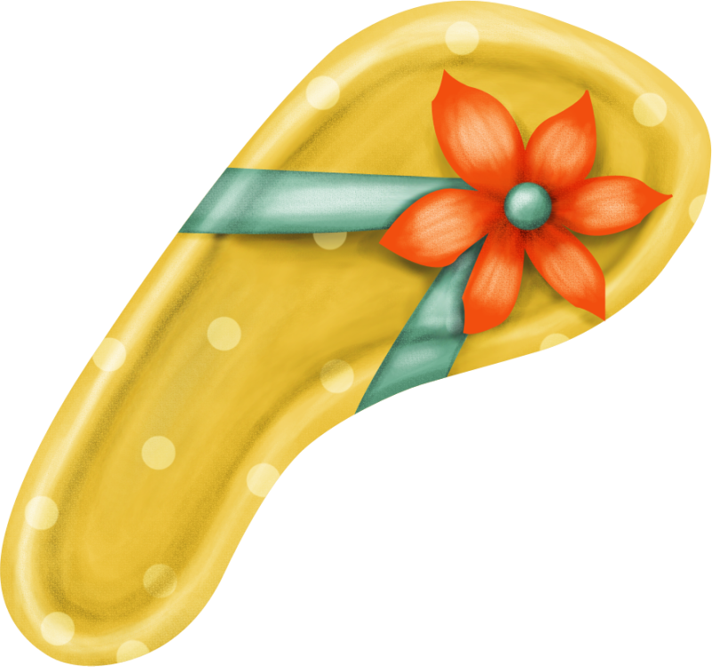 Flip-flops - Slipper Clipart (800x750), Png Download