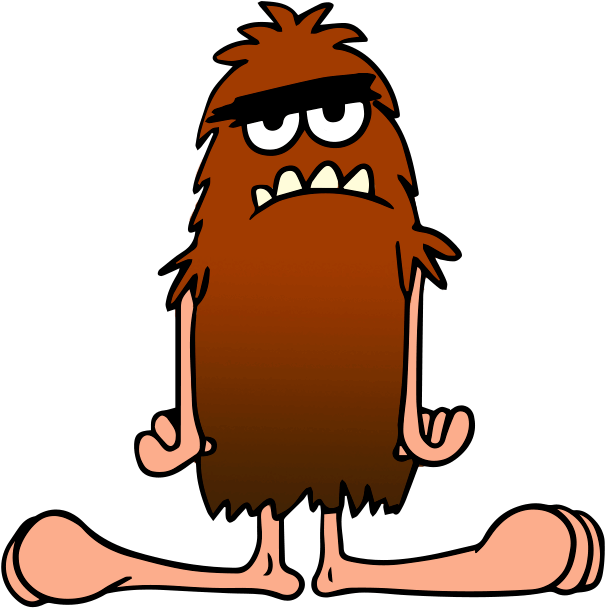 Big Foot Sticker - Sticker Clipart (618x618), Png Download